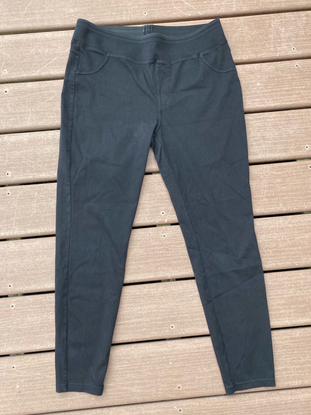 HALARA XL Black Denim Leggings